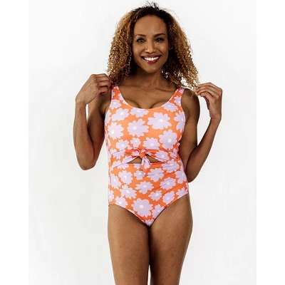 Lime Ricki Women's Daphne Knotted One-Piece 7 Lime Ricki Women's Daphne Knotted One-Piece - Image 5