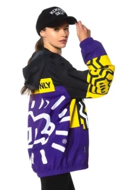 Members Only - Women's Colorblock Windbreaker Oversized Jacket - Purple 9 Members Only - Women's Colorblock Windbreaker Oversized Jacket - Purple -Lady Clothing Store GUEST 96639ac2 2441 4741 9b35 90b4f44b1768