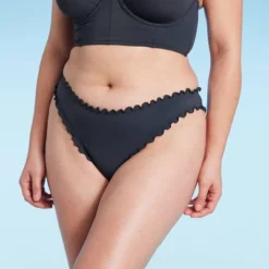 Women's Side-Tie High Leg Extra Cheeky Bikini Bottom - Shade & Shore™ Gray -Lady Clothing Store GUEST 984a86f9 8e30 48b3 90fa 8be97ebbfdeb