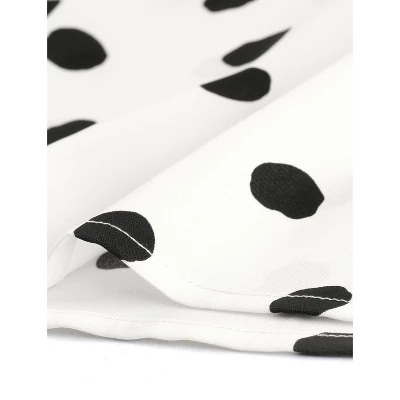 Allegra K Women's Belted Elastic High Waist Vintage A-Line Midi Skirt 7 Allegra K Women's Belted Elastic High Waist Vintage A-Line Midi Skirt - Image 5