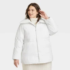 Women's Mid Length Relaxed Puffer Jacket - A New Day™ -Lady Clothing Store GUEST 993b5f09 ed57 4fc5 8ad2 23763f85bbd5