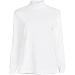 Lands' End Women's Plus Size Long Sleeve Super T Mock -Lady Clothing Store GUEST 99f1f91c c323 411a aa7f 69eff0fd2127