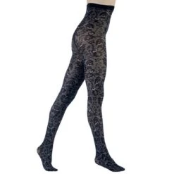 LECHERY Women's Velvety Silky Floral Tights -Lady Clothing Store GUEST 9a581266 8fb4 4360 b583 a57b0022ebea