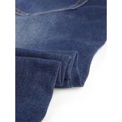 Agnes Orinda Plus Size Jeans For Women Side Slit Bootcut Button Decor Wide Leg Skinny Denim Pants 7 Agnes Orinda Plus Size Jeans For Women Side Slit Bootcut Button Decor Wide Leg Skinny Denim Pants - Image 5