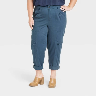 Women's Mid-Rise Casual Fit Cargo Pants - Knox Rose™ 7 Women's Mid-Rise Casual Fit Cargo Pants - Knox Rose™ - Image 5