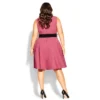 Women's Plus Size Katherine Dress - Rosey | CITY CHIC -Lady Clothing Store GUEST 9da410f1 4237 440b 8f32 93d711eb0cbb