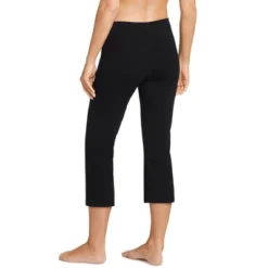 Jockey Women's Cotton Stretch Slim Flare Capri