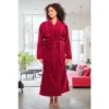 Women's Warm Fleece Winter Robe, Long Soft Plush Bathrobe -Lady Clothing Store GUEST 9eb844a3 555c 4c5b b119 f16f1423438a