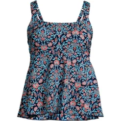 Lands' End Women's Flutter Scoop Neck Tankini Top Comfort Adjustable Straps -Lady Clothing Store GUEST a1d9036f 4fde 4674 8dee 3731143602bb