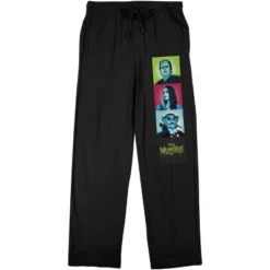The Munsters: Rob Zombie Remake Munster Family Women's Black Graphic Sleep Pants -Lady Clothing Store GUEST a2271cc1 ca46 45a8 9b5e e789bb3ceaab