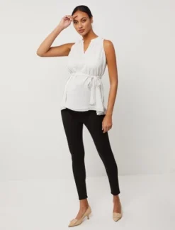 Pleated Sleeveless Maternity Blouse | A Pea In The Pod 11 Pleated Sleeveless Maternity Blouse | A Pea In The Pod -Lady Clothing Store GUEST a3b48b78 c6a1 4792 b555 02cb783e57a1