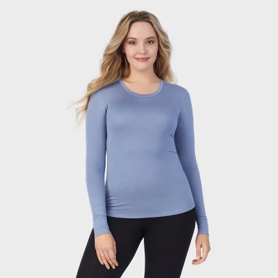 Warm Essentials By Cuddl Duds Women's Smooth Stretch Thermal Scoop Neck Top 10 Warm Essentials By Cuddl Duds Women's Smooth Stretch Thermal Scoop Neck Top - Image 8