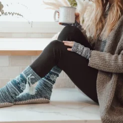 MUK LUKS Women's Cozy Layer Leggings -Lady Clothing Store GUEST a502e780 2506 486c 885a 95558c82a42b