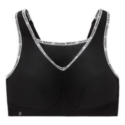 Glamorise Womens No-Bounce Camisole Sports Wirefree Bra 1066 Black -Lady Clothing Store GUEST a779bed0 4e74 4a91 accb dc0d8ab30560