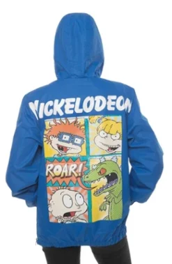 Members Only Women's Nickelodeon Collab Popover Oversized Jacket -Lady Clothing Store GUEST a7acf22e 25b3 4730 9f7c a2db494893ce