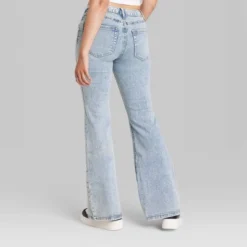 Women's High-Rise Flare Jeans - Wild Fable™ Light Wash -Lady Clothing Store GUEST ac2983a9 677c 49c6 8698 25ecab14d735