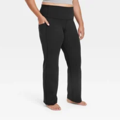 Women's Brushed Sculpt Pocket Straight Leg Pants 31.5" - All In Motion™ -Lady Clothing Store GUEST ae71c0f3 b56b 43c7 b118 d1407971ae14
