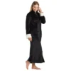 Softies Plush Mandarin Collar Zip Robe -Lady Clothing Store GUEST b285fa66 d077 4736 80b8 50194684ec88