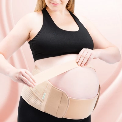 KeaBabies 2 In 1 Pregnancy Belly Support Band, Maternity Belt, Pregnancy Must Haves Baby Belly Bands (Classic Ivory) 7 KeaBabies 2 In 1 Pregnancy Belly Support Band, Maternity Belt, Pregnancy Must Haves Baby Belly Bands (Classic Ivory) - Image 5