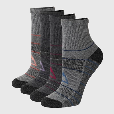 Hanes Explorer Downtown Streets 4pk Mid Crew Socks - Blue Striped 5-9 4 Hanes Explorer Downtown Streets 4pk Mid Crew Socks - Blue Striped 5-9 - Image 2