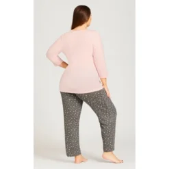 Women's Plus Size Spot Robe - Red | AVENUE -Lady Clothing Store GUEST b6171dd2 9a0b 479e a7a5 9b549a13e97b