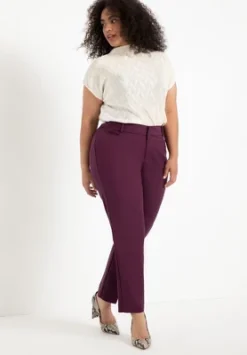ELOQUII Women’s Plus Size Kady Fit Double-Weave Pant -Lady Clothing Store GUEST b7bcb9c3 76b6 40a4 a0cf 441e543da5d5