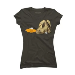 Junior's Design By Humans Dragon Making Tea By Djrbennett T-Shirt -Lady Clothing Store GUEST bc082db4 b778 4865 9fc5 09398c526672