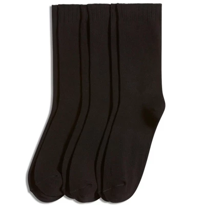 Jockey Women's Non-Binding Crew Socks - 3 Pack 5 Jockey Women's Non-Binding Crew Socks - 3 Pack - Image 3