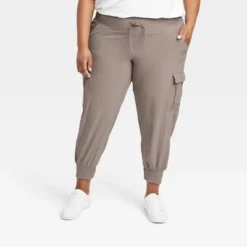 Women's Stretch Woven Tapered Cargo Pants - All In Motion™ -Lady Clothing Store GUEST bd8b68f8 b7bb 441c 8f2b 2c49afef597c
