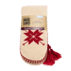 MUK LUKS Women's 50th Anniversary Slipper Socks -Lady Clothing Store GUEST beaece7f 4e57 458d ab23 65f14a0ee2db
