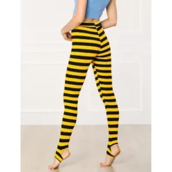 Allegra K Women's Printed High Waist Elastic Waistband Yoga Stirrup Pants -Lady Clothing Store GUEST c03f18a2 ff98 4842 b828 013d6f60ae13
