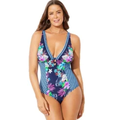 Swimsuits For All Women’s Plus Size Deep V-Neck One Piece Swimsuit 13 Swimsuits For All Women’s Plus Size Deep V-Neck One Piece Swimsuit -Lady Clothing Store GUEST c1d1d6dc ca7c 412b 954b 6ff06c0aa558