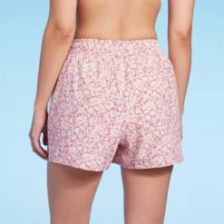 Women's Floral Print High-Rise Board Shorts - Kona Sol™ Pink -Lady Clothing Store GUEST c1f0836b 34fc 48b3 806b f58b612dcf43