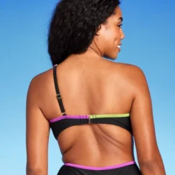 Women's Contrast Binding One Shoulder Bralette Bikini Top - Shade & Shore™ 13 Women's Contrast Binding One Shoulder Bralette Bikini Top - Shade & Shore™ -Lady Clothing Store GUEST c1f9aeca c61e 4dbf a08a e3be9442a4f0