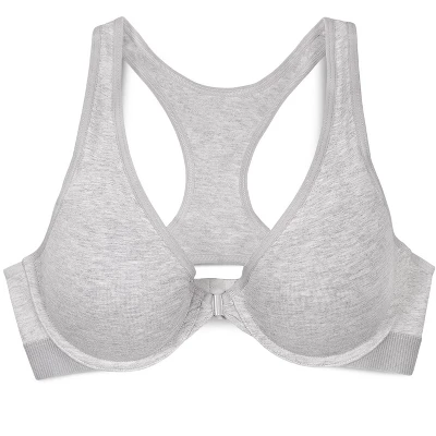 Smart & Sexy Women's Comfort Cotton Front & Back Close Racerback Bra 6 Smart & Sexy Women's Comfort Cotton Front & Back Close Racerback Bra - Image 4