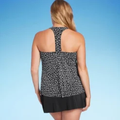 Women's UPF 50 Mesh Overlay Tankini Top - Aqua Green® -Lady Clothing Store GUEST c7d377f4 3e73 4495 b8e2 37f2ea7e68f8