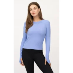 Yogalicious Womens Seamless Zaia Long Sleeve Active Shirt -Lady Clothing Store GUEST cb8c259b 767c 4237 8d39 94d5da3e960e
