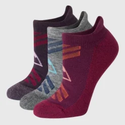 Hanes Explorer Mountain Peak 3pk No Show Socks - Purple 5-9 -Lady Clothing Store GUEST d10bcd5f 4eb9 4ed4 a7ba 42d221a8a4b8