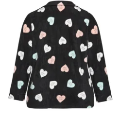 Women's Plus Size Button Up Fleece Top - Black | AVENUE -Lady Clothing Store GUEST d27d0e9c c5d0 4b3c 8c25 9eca13b0acfb