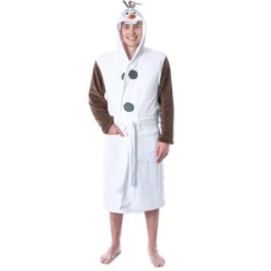 Disney Adult Frozen Snowman Olaf Costume Robe Hooded Bathrobe White -Lady Clothing Store GUEST d30b33e7 f814 4ba9 901c 7b43462ac0d4