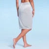 Women's Lurex Tunneled Front Cover Up Skirt - Shade & Shore™ White -Lady Clothing Store GUEST d6eaf8df bc85 4bd7 95e7 d56e4c693ba0
