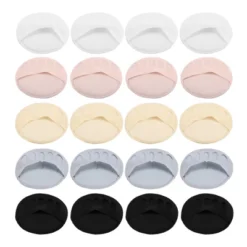 Unique Bargains Soft Fabric Breathable Five Toes Forefoot Pads For Women 5 Colors Black White Pink Gray Beige -Lady Clothing Store GUEST dc205cc4 646b 4867 9058 d75b59b86838