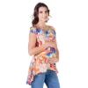24seven Comfort Apparel Multicolor Floral Maternity High Low Tunic Top -Lady Clothing Store GUEST dd92e73e 4d16 44dd 8684 e09a5dbf91bb