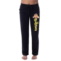 The Flintstones Womens' Cartoon TV Show Characters Sleep Pajama Pants Black 7 The Flintstones Womens' Cartoon TV Show Characters Sleep Pajama Pants Black -Lady Clothing Store GUEST deb9d192 6a48 4411 9e91 4472553ae118
