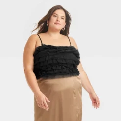 Women's Tiny Tulle Tank Top - A New Day™ -Lady Clothing Store GUEST dee52f7d c1c1 4468 990a 7d50b48e0c63