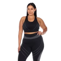 Plus Size Cut Out Back Mesh Sports Bra - White Mark 12 Plus Size Cut Out Back Mesh Sports Bra - White Mark -Lady Clothing Store GUEST df85151e 351c 4adc 9c41 ffa4f8c4d138
