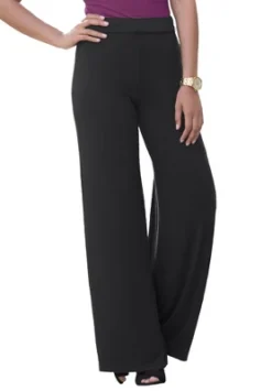 Jessica London Women’s Plus Size Everyday Wide Leg Pant -Lady Clothing Store GUEST df8d333b ffce 4d17 876d f5d62610ae0a