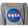 NASA Meatball Logo Juniors' Loungewear Long Sleeve Lounge Sleep Top NASA Meatball Logo -Lady Clothing Store GUEST e181a5b7 bcd8 4b89 b4af e335addf2577