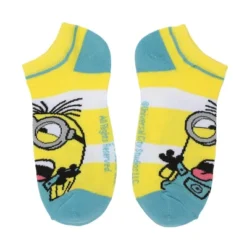 Minions Adult Ankle Socks 5-Pack -Lady Clothing Store GUEST e1d00ab7 94cd 4802 95a2 af62077f0f5f