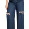 ELOQUII Women’s Plus Size Distressed Wide Leg Jeans -Lady Clothing Store GUEST e3551245 050b 4968 b14c 7a46f0189bfe